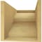 Ekena Millwork 11"W x 22"D x 11"H Wide Asheboro Rough Cedar Woodgrain TimberThane Corbel, Primed Tan CORUR11X22X11ASHRCPR - alternate 5